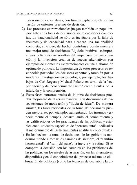 "La Hechura de las Políticas". - Instituto Nacional de Administración ...