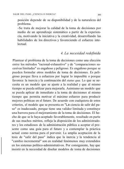 "La Hechura de las Políticas". - Instituto Nacional de Administración ...