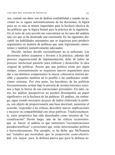 "La Hechura de las Políticas". - Instituto Nacional de Administración ...