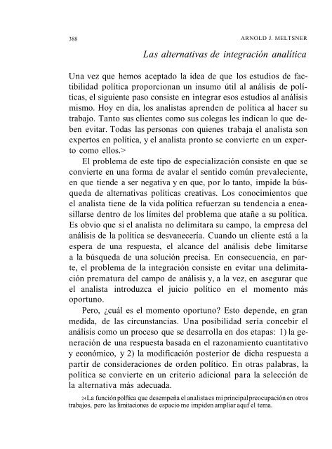 "La Hechura de las Políticas". - Instituto Nacional de Administración ...