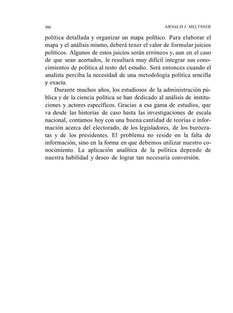 "La Hechura de las Políticas". - Instituto Nacional de Administración ...