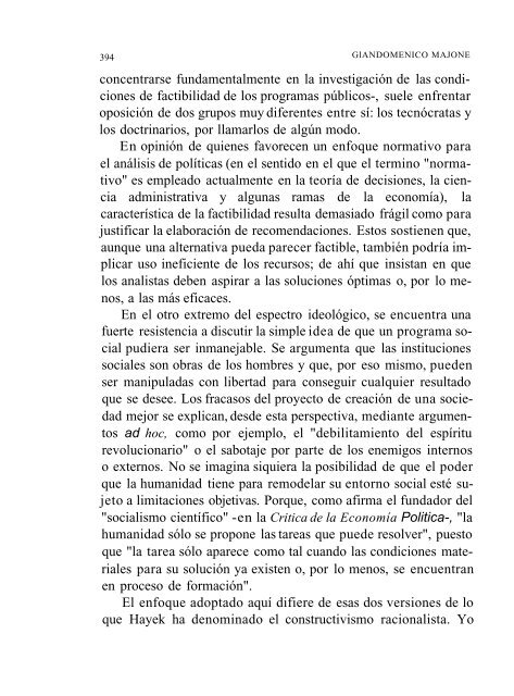 "La Hechura de las Políticas". - Instituto Nacional de Administración ...