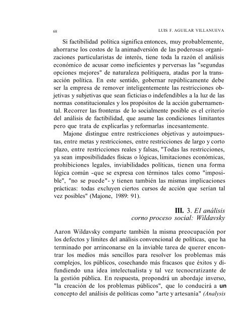 "La Hechura de las Políticas". - Instituto Nacional de Administración ...