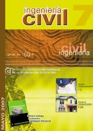 revista ing1 - Colegio de Profesionales Ingenieros Civiles de Entre ...