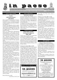 IN PAESE N° 35 - Ottobre 2006 - Pro Loco Brendola
