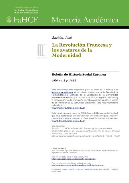 La Revolucion Francesa Y Los Avatares De La Modernidad