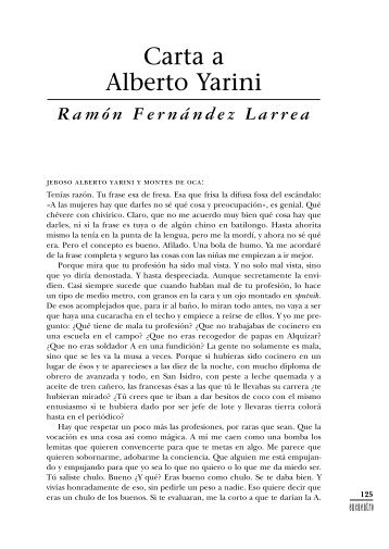 Carta a Alberto Yarini - Cuba Encuentro