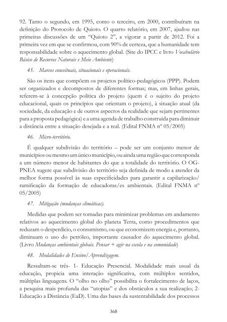 Os Diferentes Matizes da Educação Ambiental no Brasil