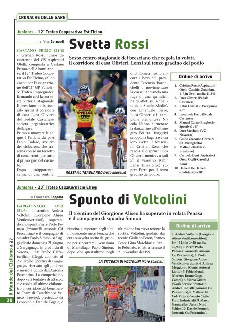 FILIPPO IL GRANDE - Federazione Ciclistica Italiana