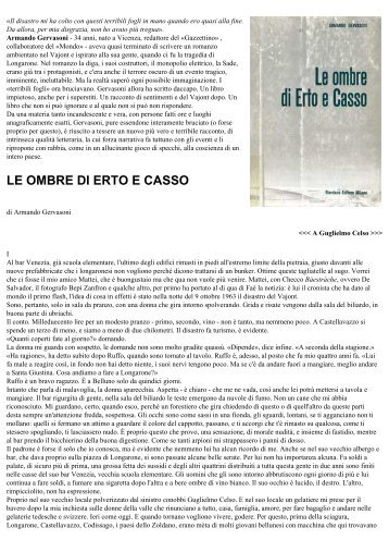 LE OMBRE DI ERTO e CASSO - (print) - Vajont.info