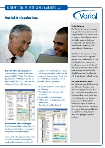 Varial-Kalendarium - Varial Software AG