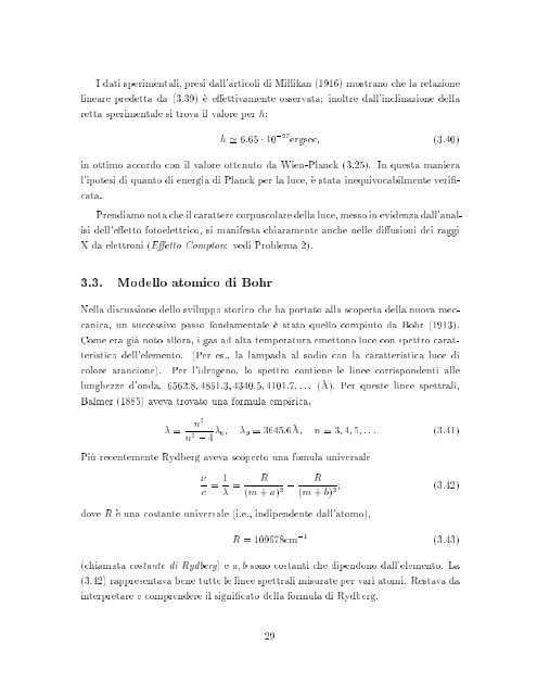 Lezioni di Meccanica Quantistica (Lecture notes, Univ. Pisa)