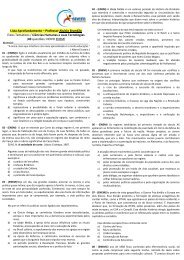 LISTA EXTRA DE EXERCICIOS - PROFESSOR ... - Cocminas.com.br