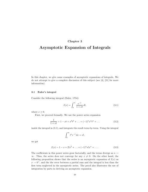 Asymptotic Analysis and Singular Perturbation Theory