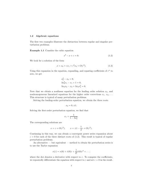 Asymptotic Analysis and Singular Perturbation Theory