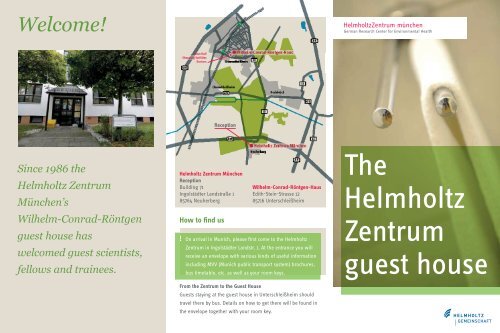 Wilhelm-Conrad-Röntgen-Haus - Helmholtz Zentrum München
