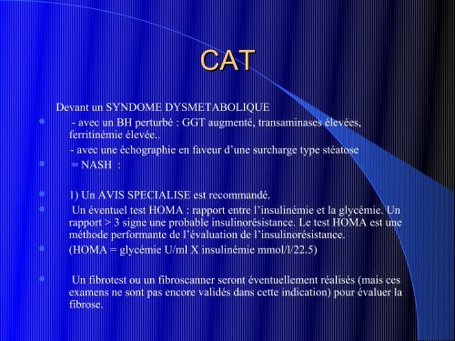 Syndrome dysmétabolique