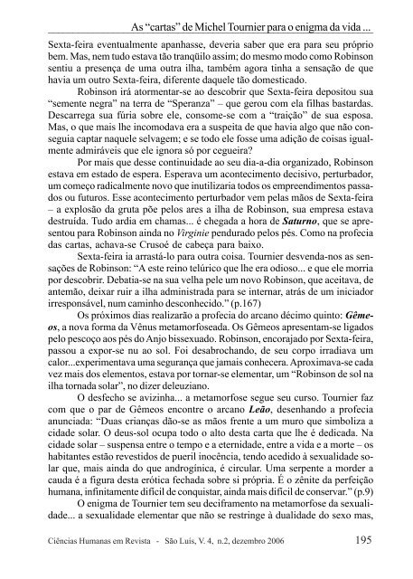 As “cartas” de Michel Tournier para o enigma da vida em