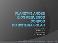 Planetas anões e os pequenos corpos do sistema solar