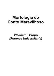 Morfologia do conto Maravilhoso - Histórias Interativas