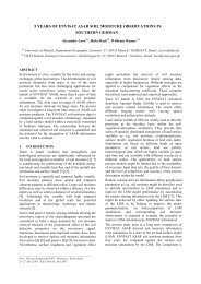 5 years of envisat asar soil moisture observations in southern ... - ESA