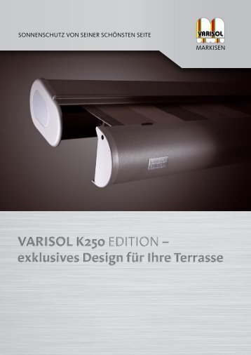 Flyer zur K250 Edition - Varisol