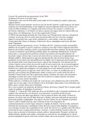 L'Italia Salvata dalle Madri di Angelica Alemanno ... - UDI Monteverde