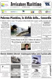 Palermo-Piombino, la disfida della... Concordia - Avvisatore ...