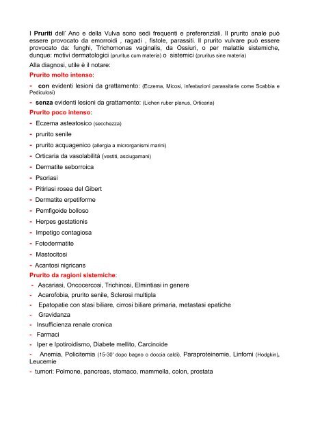 22 Pruriti Metodo Ruffini