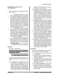 PORTUGUÊS - (Questões 01 a 10) Prof.: Décio Sena Leia o texto ...