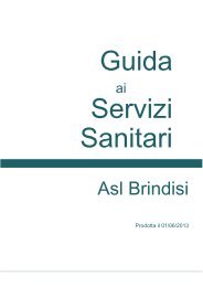 Guida ai servizi di ASL Brindisi