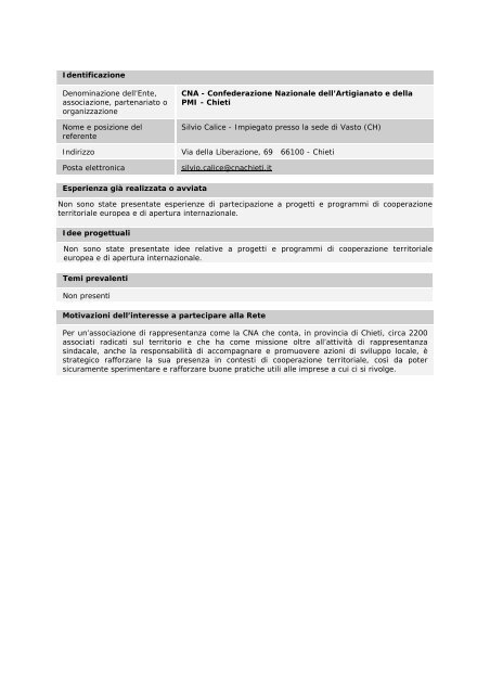 CATALOGO GENERALE - Portale Sangro Aventino