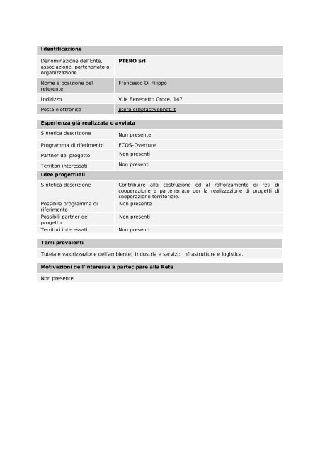 CATALOGO GENERALE - Portale Sangro Aventino