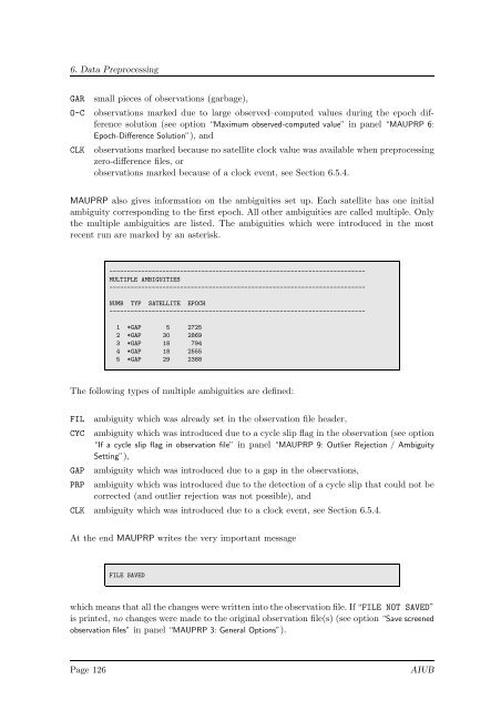 Bernese GPS Software Version 5.0 - Bernese GNSS Software