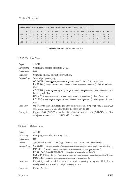 Bernese GPS Software Version 5.0 - Bernese GNSS Software