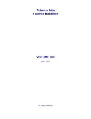 FREUD, Sigmund. Obras Completas (Cia. das Letras) – Vol. 12