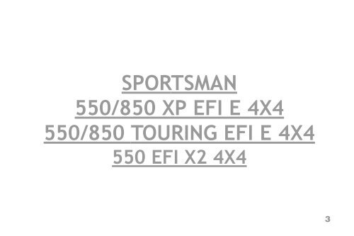 2010-Sportsman 850/550 tutti i modelli - Egimotors