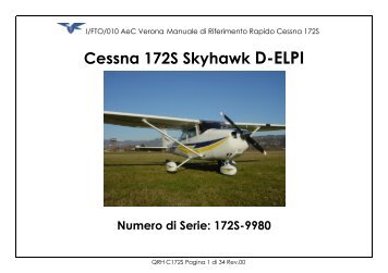 Cessna 172S Skyhawk D-ELPI - Aero Club Verona