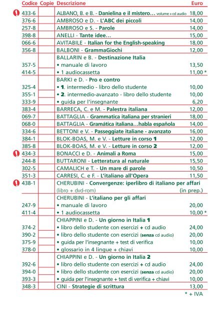 corsi di lingua