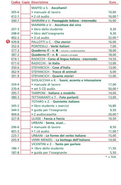 corsi di lingua