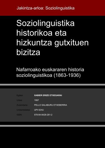 Nafarroako euskararen historia soziolinguistikoa