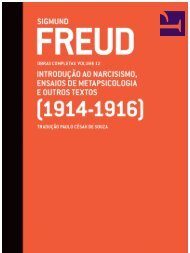 FREUD, Sigmund. Obras Completas (Cia. das Letras) – Vol. 12