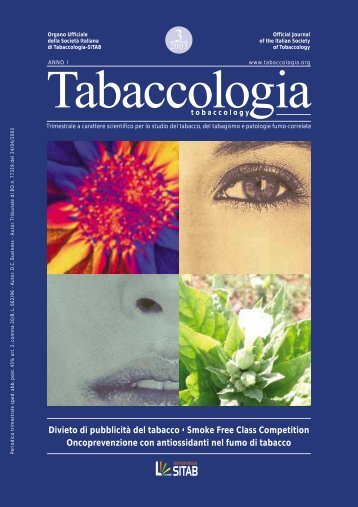 Scarica n. 3/2003 - Società Italiana di Tabaccologia