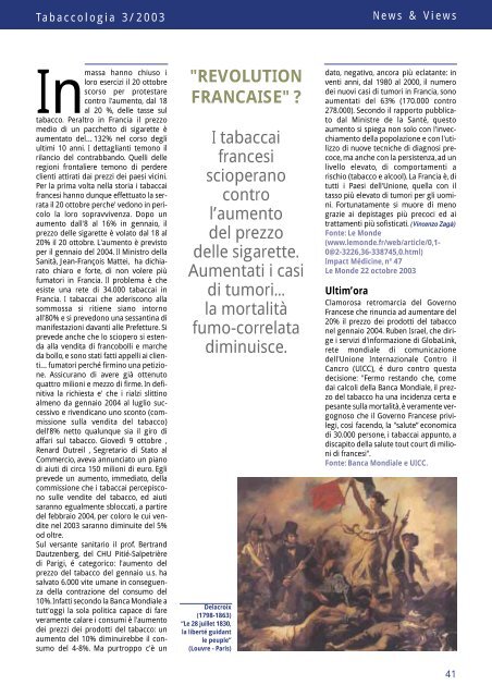 Scarica n. 3/2003 - Società Italiana di Tabaccologia