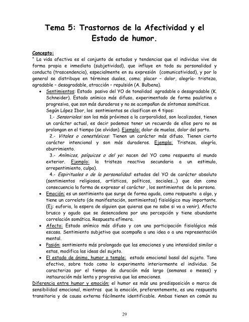 Tema 1: La conducta humana. Concepto y características - Centro ...