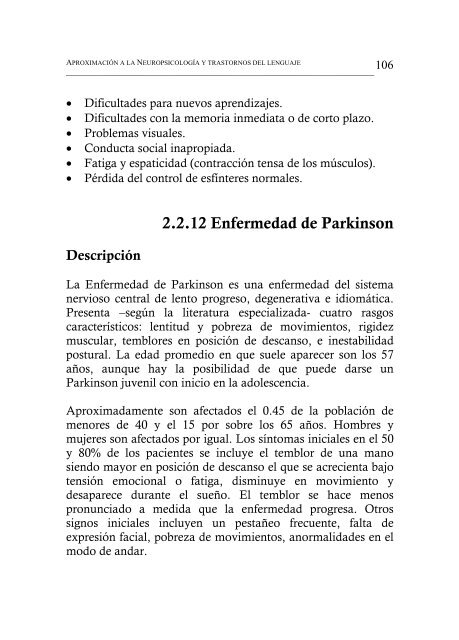 aproximación a la neuropsicología - ieRed