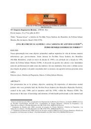 Ana Carolina de Azevedo Guedes - XV Encontro Regional de ...