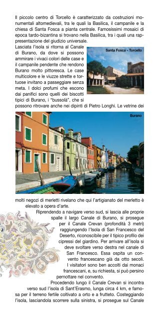 Di laguna in laguna - Assessorato al Turismo della Provincia di ...