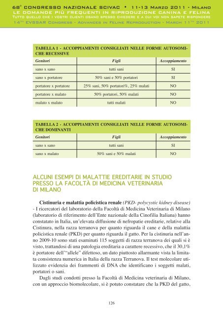 68° Congresso Nazionale SCIVAC: Le domande più frequenti in ...