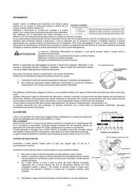 MANUALE D'USO TAGLIASIEPI A BRACCIO DHT260S ... - FIABA Srl